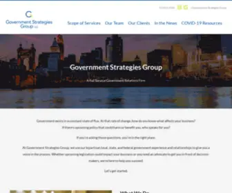 Govstrategies.com(Government Strategies Group) Screenshot