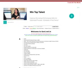 Govt.net.in(India) Screenshot
