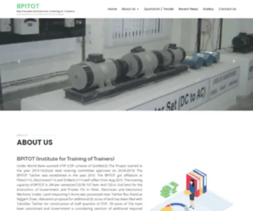 Govtbpitottalcher.co.in(BPITOT) Screenshot