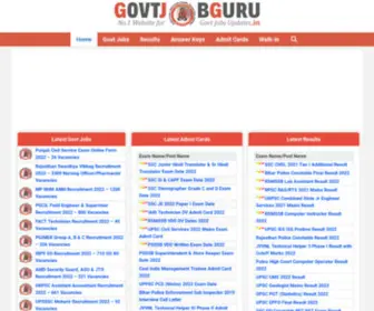 Govtjobguru.in(Govt Job Guru) Screenshot