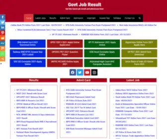 Govtjobresult.com(Sarkari job khabri) Screenshot