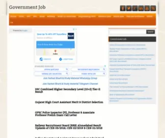 Govtjobsupdates.co.in(Government Job) Screenshot