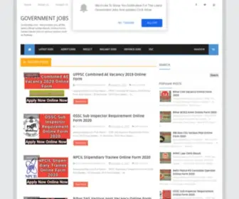Govtjobtip.com(Government Jobs) Screenshot