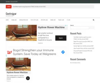 Govtrojgar.co.in(My WordPress Blog) Screenshot