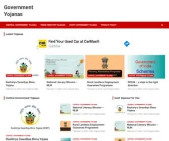 Govtyojanas.com(Government Yojanas) Screenshot