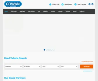 Gowanmotors.ie(Gowan Motors) Screenshot