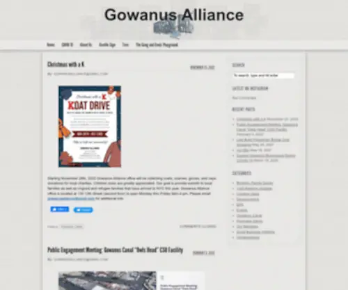 Gowanusalliance.org(Gowanus Alliance) Screenshot