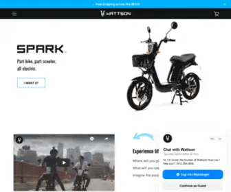 Gowattson.com(Part bike) Screenshot