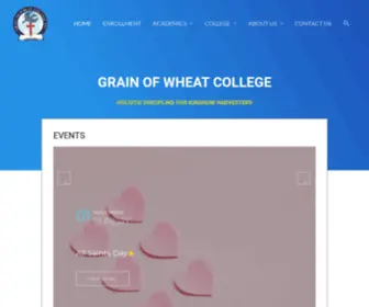 Gowc.org.ph(Grain Of Wheat College) Screenshot