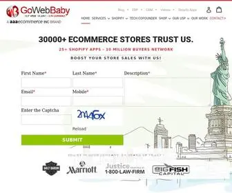 Gowebbaby.com(Top Web Talent) Screenshot