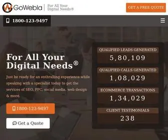 Gowebla.com(Home) Screenshot