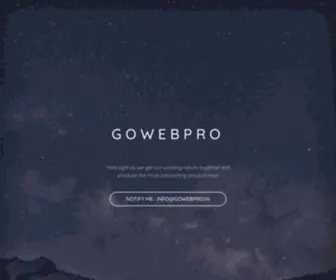 Gowebpro.in(Gowebpro) Screenshot