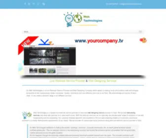 Gowebtechnologies.com(Live Webcast Service Provider) Screenshot