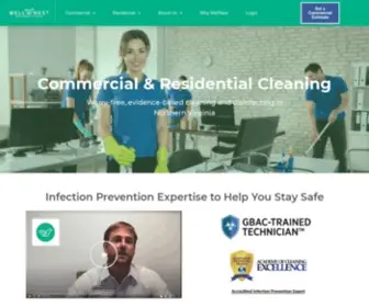 Gowellnest.com(Wellnest Professional Cleaning) Screenshot