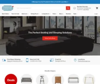 Gowfb.ca(Wholesale Furniture Brokers Canada) Screenshot