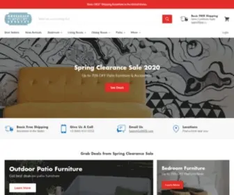 Gowfb.com(Wholesale Furniture Brokers) Screenshot