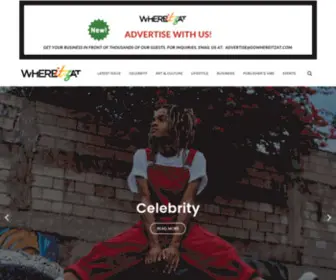 Gowhereitzat.com(WhereItzAt Magazine) Screenshot