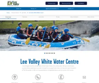Gowhitewater.co.uk(Lee Valley White Water Centre) Screenshot
