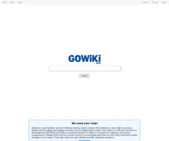 Gowiki.com(Outside USA) Screenshot