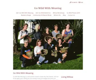 Gowildwithweaving.co.nz(Go Wild With Weaving) Screenshot