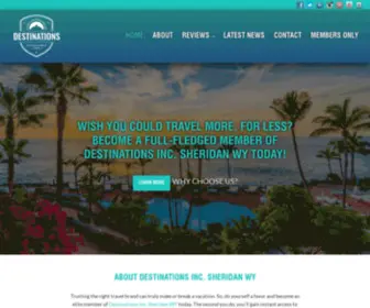 Gowithdestinations.com(Destinations Inc) Screenshot