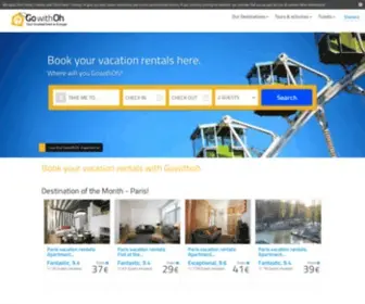 Gowithoh.com(Book your vacation rentals with Gowithoh) Screenshot