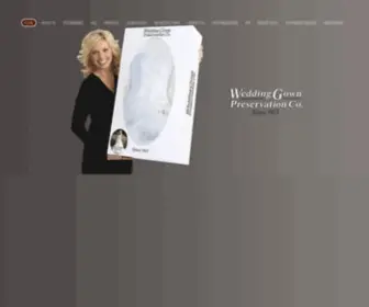 Gownpreservation.com(Wedding Gown Preservation Co) Screenshot