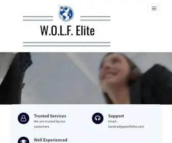 Gowolfelite.com(Women Owned Logistics Firm) Screenshot