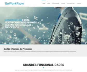 Goworkflow.net(Plataforma que permite a gestão integrada de processos) Screenshot