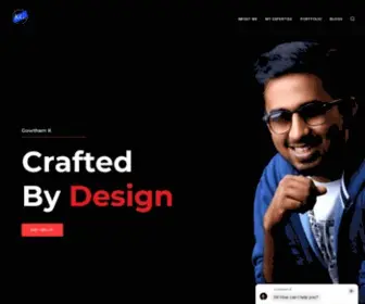 Gowtham.design(Webflow Blog Cloneable) Screenshot