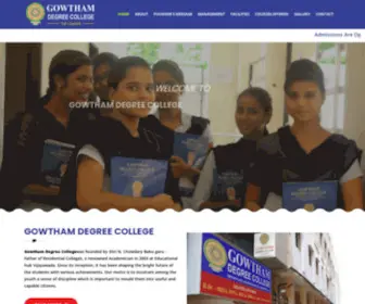 Gowthamdegree.in(Gowthamdegree) Screenshot