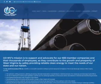 Gowv.com(Oil and Gas Association WV Oil and Gas Association WV) Screenshot