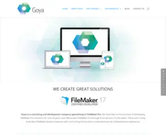 Goya.com.au(FileMaker Certified Developers) Screenshot