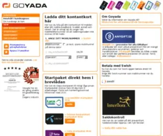 Goyada.se(Fyll på) Screenshot
