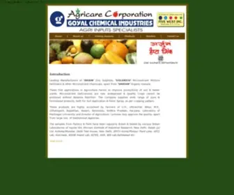 Goyalchem.com(GOYAL CHEMICAL INDUSTRIES) Screenshot