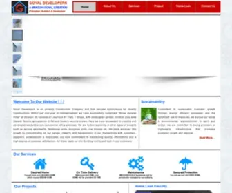 Goyaldevelopers.com(Goyal Developers) Screenshot