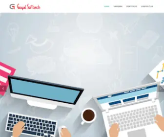 Goyalsoftech.com(Goyal Softech) Screenshot