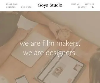 Goyastudio.com.au(Goya Studio) Screenshot