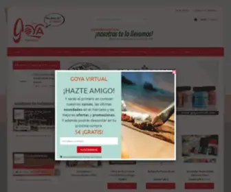 Goyavirtual.com(Tienda Online de Papelería y Bellas Artes) Screenshot