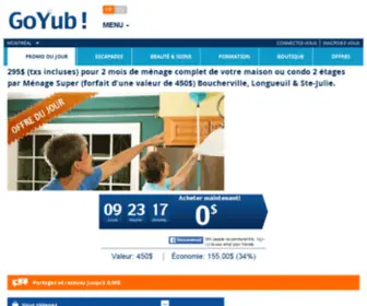 Goyub.net(Promo du jour) Screenshot