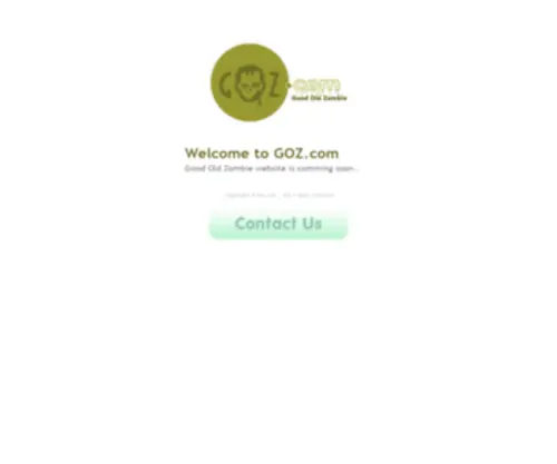 Goz.com(Website is comming soon) Screenshot