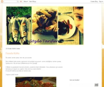 Gozdetarifler.com(Gözde) Screenshot