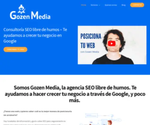 Gozen-Media.com(Consultor SEO Freelance) Screenshot