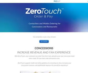 Gozerotouch.com(ZeroTouch Order and Pay) Screenshot