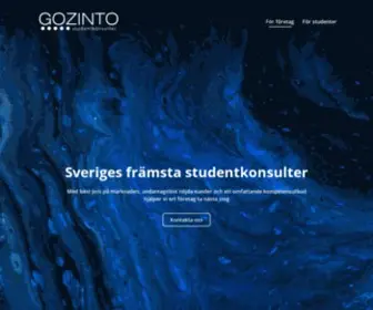 Gozinto.se(Gozinto Studentkonsulter) Screenshot