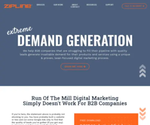 Gozipline.com(B2B Demand Generation & Digital Marketing Agency) Screenshot