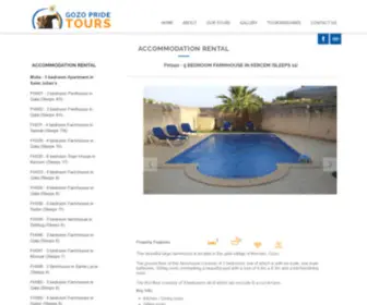 Gozoprideholidays.com(Gozo Pride Tours) Screenshot