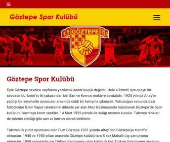 Goztepesk.net(Göztepe Spor Kulübü) Screenshot