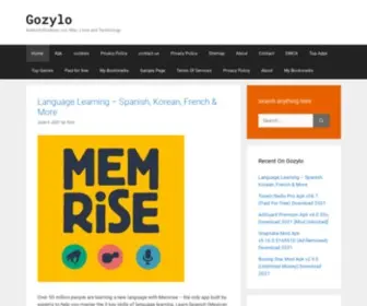 Gozylo.net(Android,Windows, Ios, Mac, Linux and Technology) Screenshot