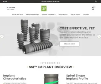 GP-Direct.com(GP Implant LTD) Screenshot